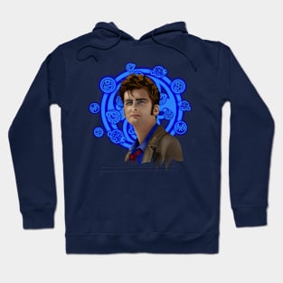 10th Doctor Digital Art Hoodie